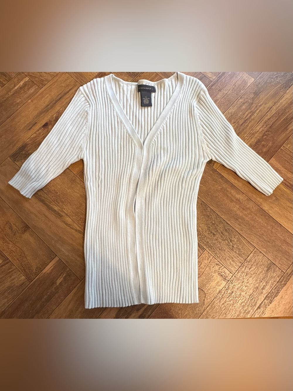 Banana Republic Short Sleeve Cardigan Top